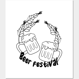 Octoberfest - Beer festival Posters and Art